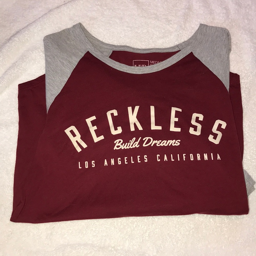 Y&R 3 quarter sleeve Henley T-shirt